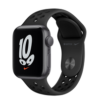 Apple Watch SE Nike OLED 40 mm Digitális 324 x 394 pixelek Érintőképernyő Szürke Wi-Fi GPS (műhold)