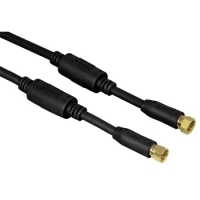 Hama 1.5m Coax Cable Koaxialkabel 1,5 m RF Schwarz