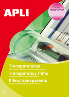 APLI 01062 étiquette à imprimer Transparent