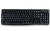 Logitech K120 Corded keyboard USB Turkish Black