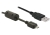 DeLOCK Cable USB 2.0 A to USB-micro B - 3m USB-kabel USB A Micro-USB B Zwart