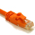 C2G 25ft Cat6 550MHz Snagless Patch Cable Orange networking cable 7.5 m