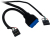 Inter-Tech CI-01 czytnik kart USB 3.2 Gen 1 (3.1 Gen 1) Wewnętrzny Czarny