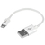 StarTech.com Cavo da USB a Lightning da 15 cm - Cavo Lightning corto - Cavo di ricarica per iPhone / iPad / iPod - Certificato Apple MFi - Bianco