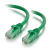 C2G Cable de conexión de red de 3 m Cat5e sin blindaje y con funda (UTP), color verde