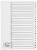 5Star 464440 tab index Alphabetic tab index White