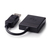 DELL 470-ABEO video cable adapter DisplayPort DVI Black