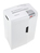 HSM X10 triturador de papel Corte en partículas 58 dB 22 cm Plata, Blanco