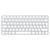 Apple MLA22TX/A Tastatur Bluetooth Türkisch Weiß
