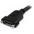 StarTech.com 1m DisplayPort Kabel für Panelmontage - 4K x 2K - DisplayPort 1.2 Verlängerungskabel Stecker auf Buchse - DP Video Extender Kabel mit Buchse(Panelmontage) - DP Moni...