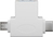 Goobay 55555 Kabeladapter USB A Micro-USB B + USB-C Weiß