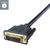 connektgear 26-6120 video kabel adapter 2 m DisplayPort DVI-D Zwart