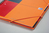 Oxford 100100462 Personal Organizer Papier, Polypropylen (PP) Schwarz, Orange, Rot