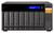 QNAP TL-D800S caja para disco duro externo Carcasa de disco duro/SSD Negro, Gris 2.5/3.5"