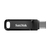 SanDisk Ultra Dual Drive Go USB-Stick 512 GB USB Type-A / USB Type-C 3.2 Gen 1 (3.1 Gen 1) Schwarz
