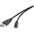 Renkforce RF-4463076 USB-kabel 0,3 m USB 2.0 USB A Micro-USB B Zwart