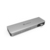 Adam Elements AAPADHUB5EGY laptop dock & poortreplicator USB 3.2 Gen 1 (3.1 Gen 1) Type-A Zilver