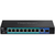 Trendnet TE-GP102 netwerk-switch Unmanaged Gigabit Ethernet (10/100/1000) Power over Ethernet (PoE) Zwart
