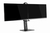 Gembird MS-D2-01 supporto da tavolo per Tv a schermo piatto 68,6 cm (27") Nero Scrivania