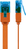 Goobay 96299 kabel sieciowy Pomarańczowy 0,5 m Cat6a U/UTP (UTP)