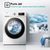 Hisense WFQA1014EVJM washing machine Front-load 10 kg 1400 RPM White