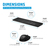 HP 655 Wireless Keyboard and Mouse Combo (Black 10)