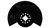 Bosch 2 607 017 349 accessoire voor krachtige decoupeerzagen Vervangingsmes Zwart Makita 1 stuk(s)