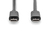 Digitus AK-300138-018-S USB kábel 1,8 M USB 3.2 Gen 2 (3.1 Gen 2) USB C Fekete