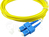 BlueOptics CAB-SMF-SC-SC-50 Glasvezel kabel 50 m G.657.A1 Geel