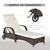 Outsunny 862-005V01BN outdoor chair Brown