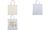 KNORR prandell Sac en coton, (L)380 x (H)420 mm, blanc (58150405)
