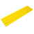 Relaxdays Türkantenschutz für Garage und Autotür, Kunststoff, H x B x T: 64 x 17,5 x 2 cm, gelb