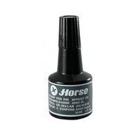 TINTA TAMPÓN HORSE 30CC NEGRO