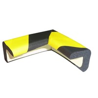 Protezione segnaletica in gomma angolare e angolare Viso 3x3cm - 7x7 cm nero/giallo - PU30NJ