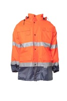 Planam Warnschutz 2056072 Gr.5XL Parka orange/marine