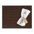 Tischset »Uni«, 42 x 32 cm, braun/schwarz