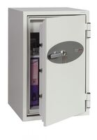 Phoenix Fire Fighter Size 2 Fire Safe Key Lock White FS0442K