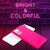Für Samsung Galaxy A33 - Bunte Neon Silikon Hülle Rutschfest Dünn Schutz Cover Pink