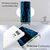Für Samsung Galaxy A33 - Handy Hülle mit Kette Robust Hard Case & Umhänge Band Schwarz Bunt
