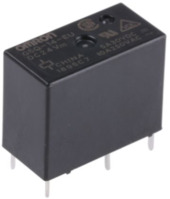 Relais, 1 Wechsler, 12 V (DC), 360 Ω, 10 A, 30 V (DC), 277 V (AC), G5Q-14 12VDC