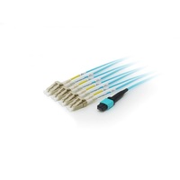 Equip Optikai Kábel - 25556307 (OM4, MTP/LC, 50/125µ, LSOH, kék, 3m)