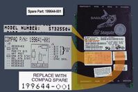 DRIVE,2.1GB WIDE,SCSI- 2 199642-001 Festplatten