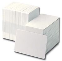 Plastic Cards, 500pcs White, 30mil Üres muanyag kártyák
