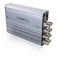 POWERSTAR unit for 8 x POE Plus Ethernet over coax channels, SFP slot for gigabit uplink port Network Media Converters