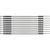 Clip Sleeve Wire Markers SCN-05-Z, Black, White, Nylon, 300 pc(s), Germany Kabelmarkierungen