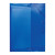 Heftbox A4 PP transluzent blau 4cm