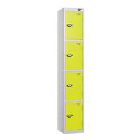 Pure silver body standard lockers with cam lock - 300 x 450mm