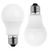 Blulaxa LED Lampe SMD Essential Birnenform, 8W, 230°, E27, warmweiß, Doppelpack