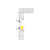 Trockenbau-Profil, Wandvoute EL-02-12, 14mm LED Stripes, 2m, silber eloxiert
