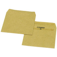 Wage Envelope 108x102mm Self Seal Plain 80gsm Manilla (Pack 1000) - L20219